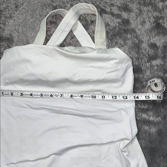 Lululemon Top Speed Tank White Size ? (no inserts) - Picture 4 of 4